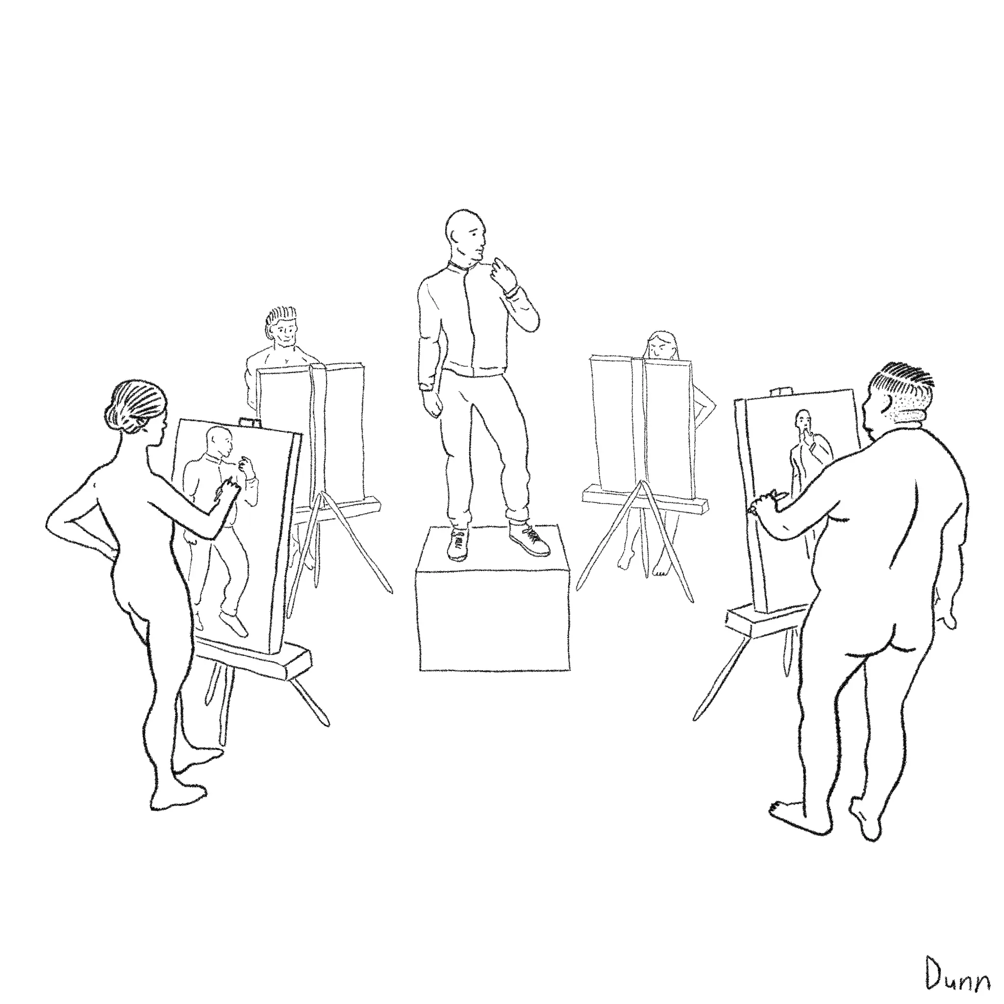 image from Nudist Figure Drawing