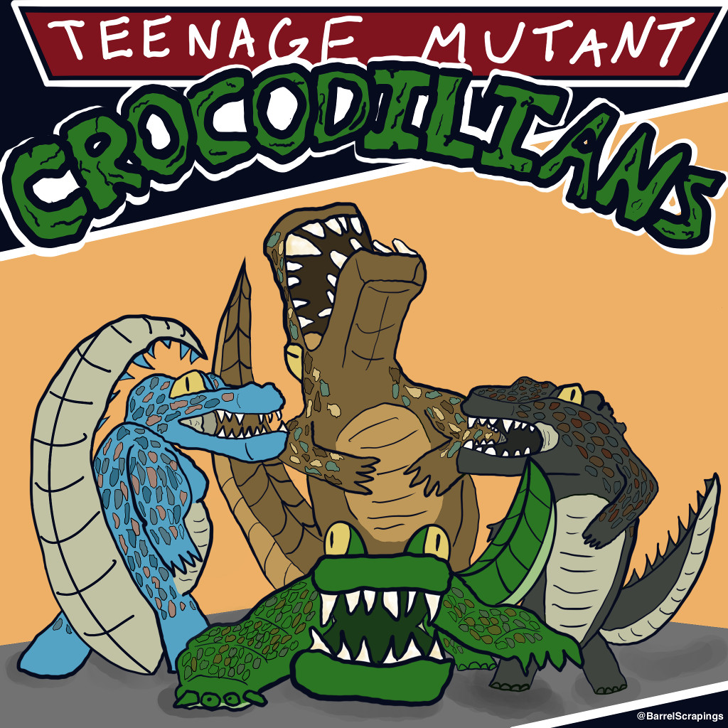 Teenage Mutant Crocodilians